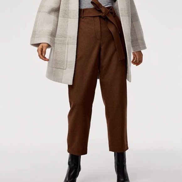 ❗️SOLD❗️Aritzia | Wilfred Tie-Front Pants - Picture 2 of 5